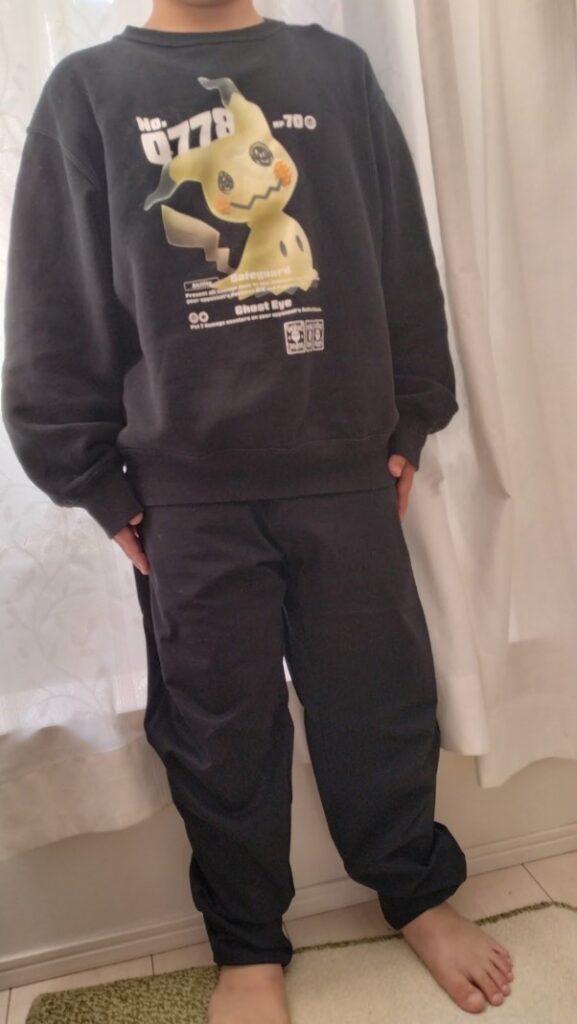 ユニクロポケモン保育園冬服