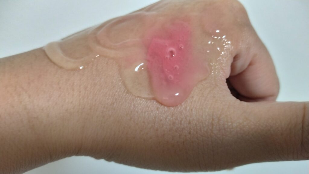 無印良品クレンジングジェルメイク落とし実技